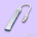 Hub USB 3.0 com 4 entradas de alta velocidade