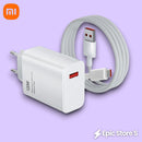 Carregador Rápido Xiaomi Original 120W – Turbo Power com Cabo USB-C