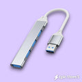 Hub USB 3.0 com 4 entradas de alta velocidade