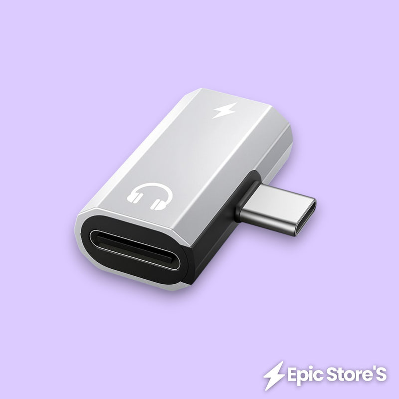 Adaptador Tipo C 2 em 1 - YOLPHA