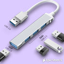 Hub USB 3.0 com 4 entradas de alta velocidade