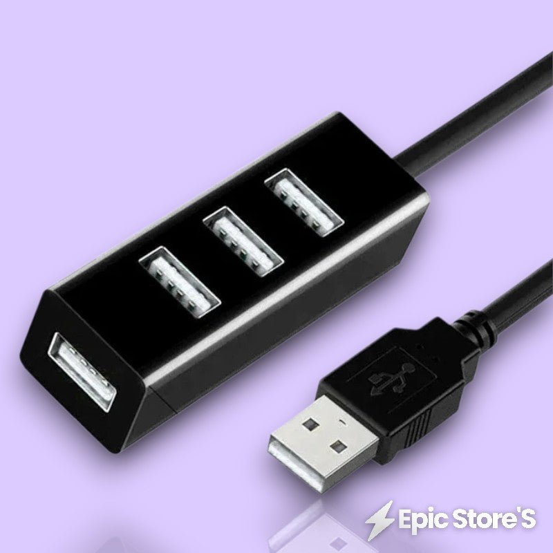 Hub USB 2.0 com 4 Portas