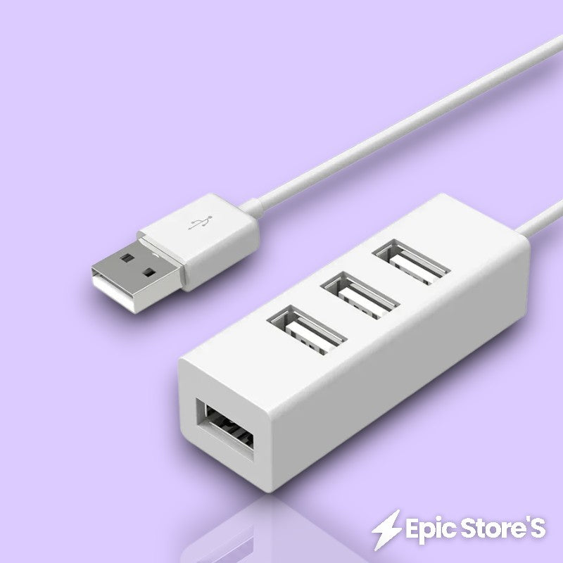 Hub USB 2.0 com 4 Portas