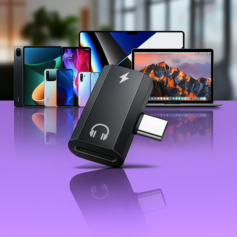 Adaptador Tipo C 2 em 1 - YOLPHA