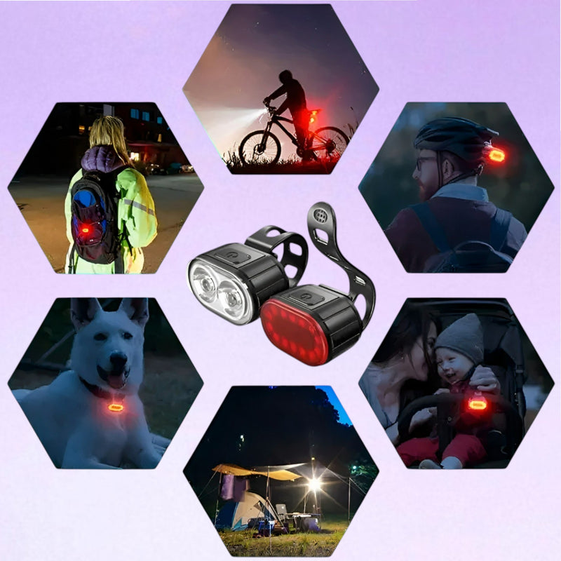 Luzes de LED para Bicicleta