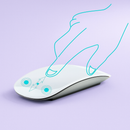 Mouse Xiaomi Multi-toque e Ultra-fino