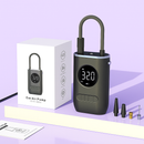 Compressor de ar portátil, 150 PSI, 4000 mAh com bateria recarregável